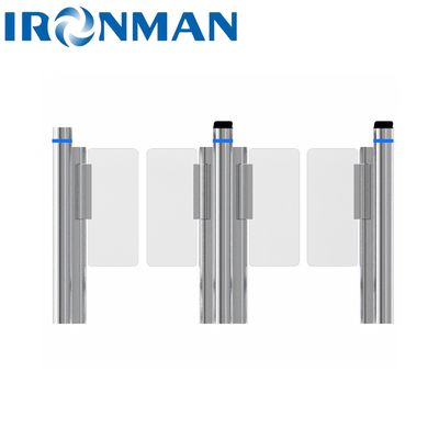 Jakość  Speed Gate Turnstile with 10mm Acrylic, Swing Turnstile For Hospitals / Hotels fabryka