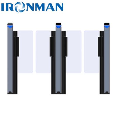 Bezpieczeństwo Automatyczne podwójne drzwi przesuwne do systemu kontroli dostępu