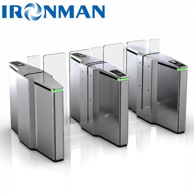 Bezpieczeństwo ze stali nierdzewnej kontrolka dostępu skręt automatyczny przesuwny bariera brama