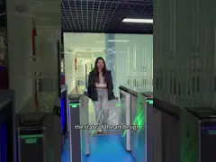 Biometric Flap Barrier Handicap Turnstile Entry Entry Systems For High End Place